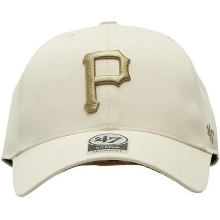 Кепка 47 Brand MLB Pittsburgh Pirates Tropic TPCSP20CTP-NT бежевий (197172528545) зображення 2