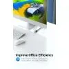 Дата кабель USB 2.0 AM/AF 2.0m black Vention (CBHBH) зображення 4