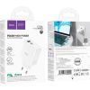 Зарядное устройство HOCO C113A Awesome 1xUSB-C PD65W + 1xUSB QC3.0 White (6931474790910) изображение 4
