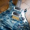 Електрогітара PRS Custom 24 10 Top Faded Whale Blue зображення 12