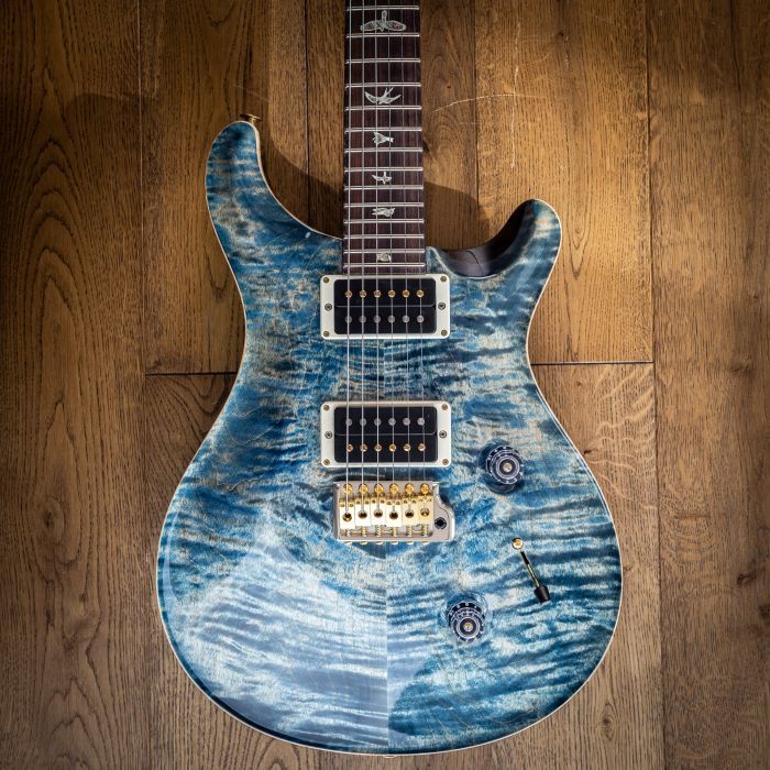 Електрогітара PRS Custom 24 10 Top Faded Whale Blue зображення 2