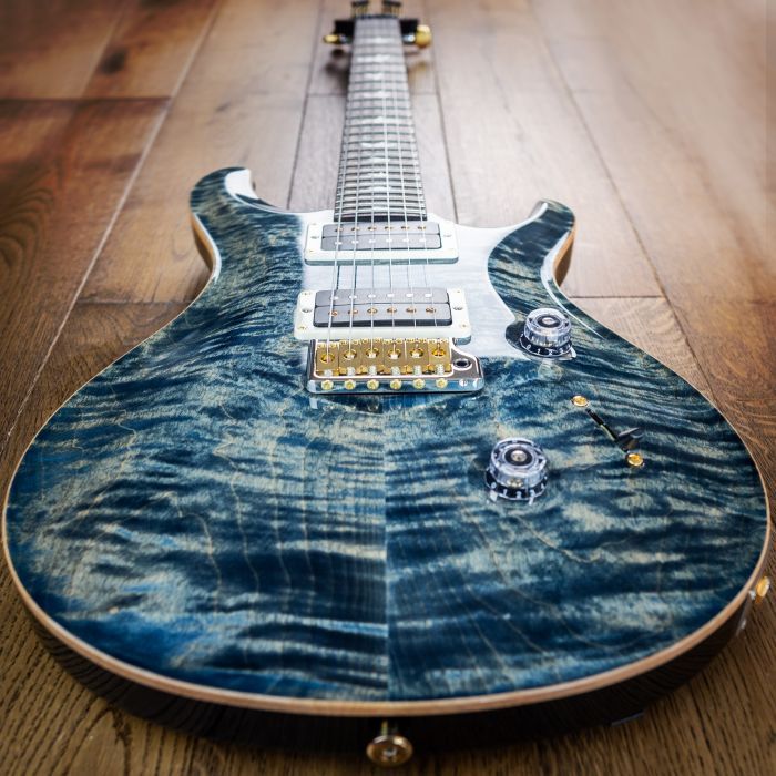 Електрогітара PRS Custom 24 10 Top Faded Whale Blue зображення 4