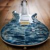 Електрогітара PRS Custom 24 10 Top Faded Whale Blue зображення 4