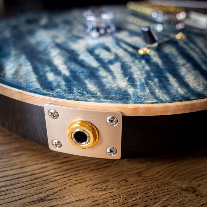 Електрогітара PRS Custom 24 10 Top Faded Whale Blue зображення 7