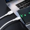 Дата кабель USB 2.0 AM to USB-C 1.0m 3A PVC BX43 white BOROFONE (6931474735607) изображение 4