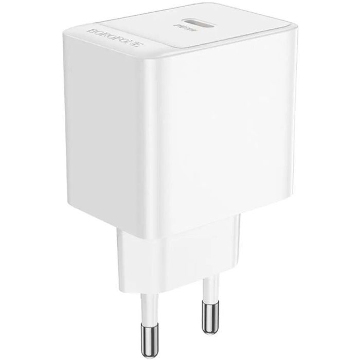 Зарядное устройство BOROFONE BAS13A Erudite USB-C PD20W White (6941991104862) изображение 2
