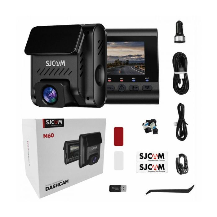 Відеореєстратор SJCAM Dashcam M60, WIFI, GPS, 4K, HDR (6972476162930) зображення 4