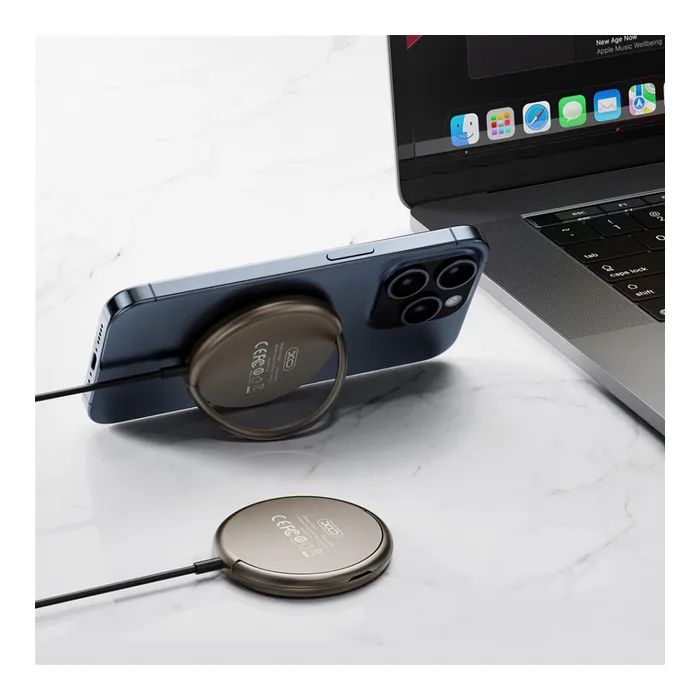 Зарядний пристрій XO wireless charger CX028 tranish (CX028.tranish) зображення 5