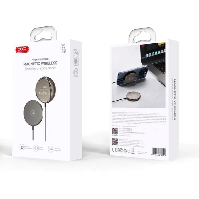 Зарядний пристрій XO wireless charger CX028 tranish (CX028.tranish) зображення 7