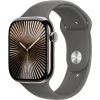 Смарт-годинник Apple Watch Series 10 GPS + Cellular 46mm Natural Titanium Case with Stone Grey Sport Band - M/L (MWYA3QH/A)