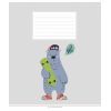 Тетрадь Школярик Cute copybook 12 листов линия (012-3212L) изображение 3