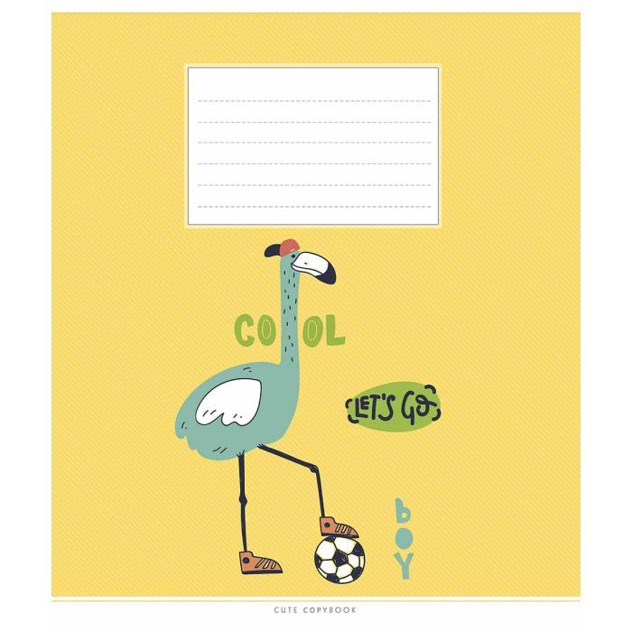 Тетрадь Школярик Cute copybook 12 листов линия (012-3212L) изображение 4