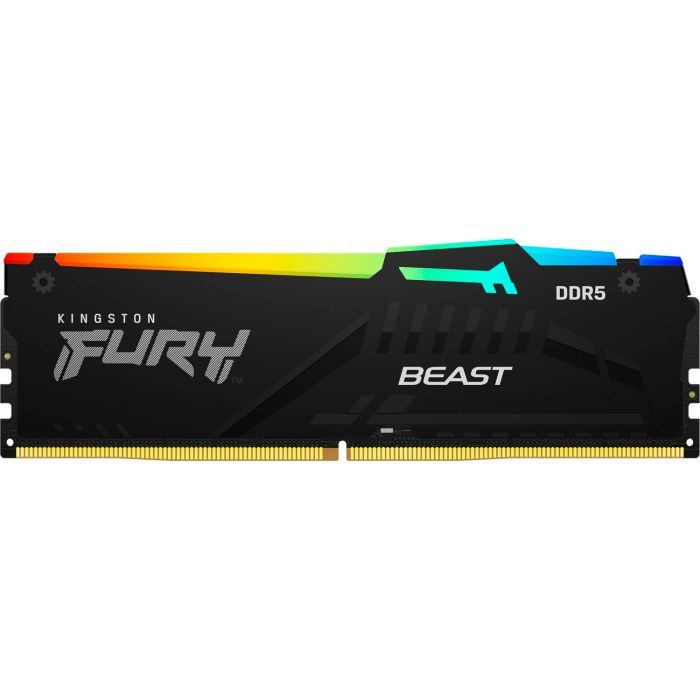 Модуль памяти для компьютера DDR5 32GB 5200 MHz Beast RGB EXPO Black Kingston Fury (ex.HyperX) (KF552C40BB2A-32) изображение 2