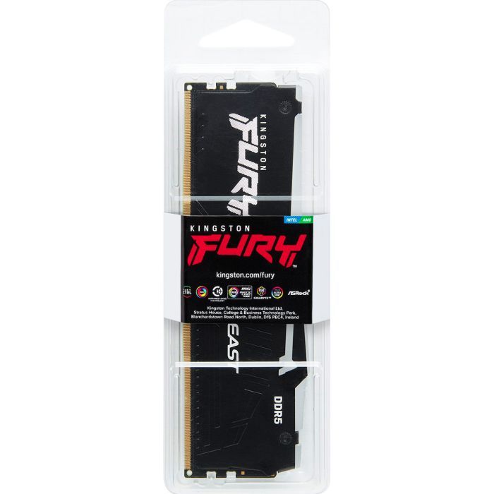 Модуль памяти для компьютера DDR5 32GB 5200 MHz Beast RGB EXPO Black Kingston Fury (ex.HyperX) (KF552C40BB2A-32) изображение 6