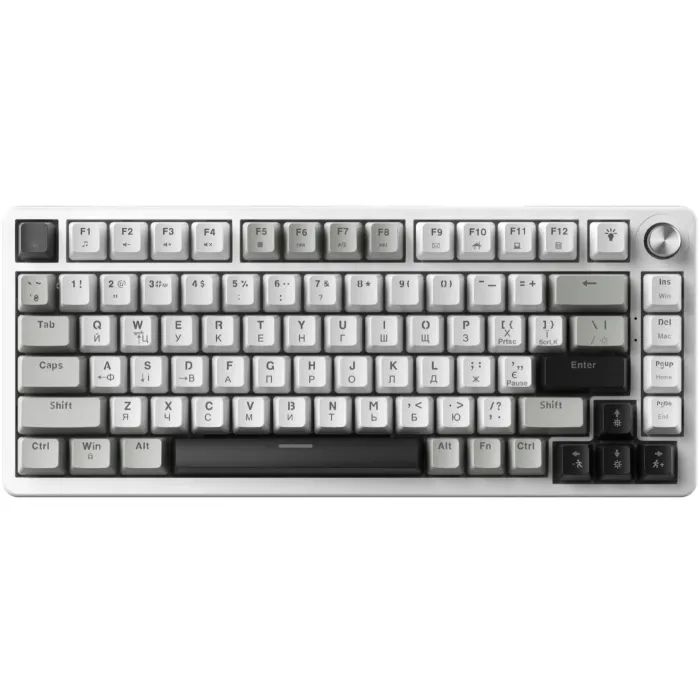 Клавіатура GamePro Genesis Silverlight MK126 USB UA Grey (MK126) зображення 2