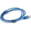 Кабель для принтера USB 2.0 AM/BM 1.5m 2x ferrite transparent Voltronic (YT-AM/BM-1.5T) изображение 3
