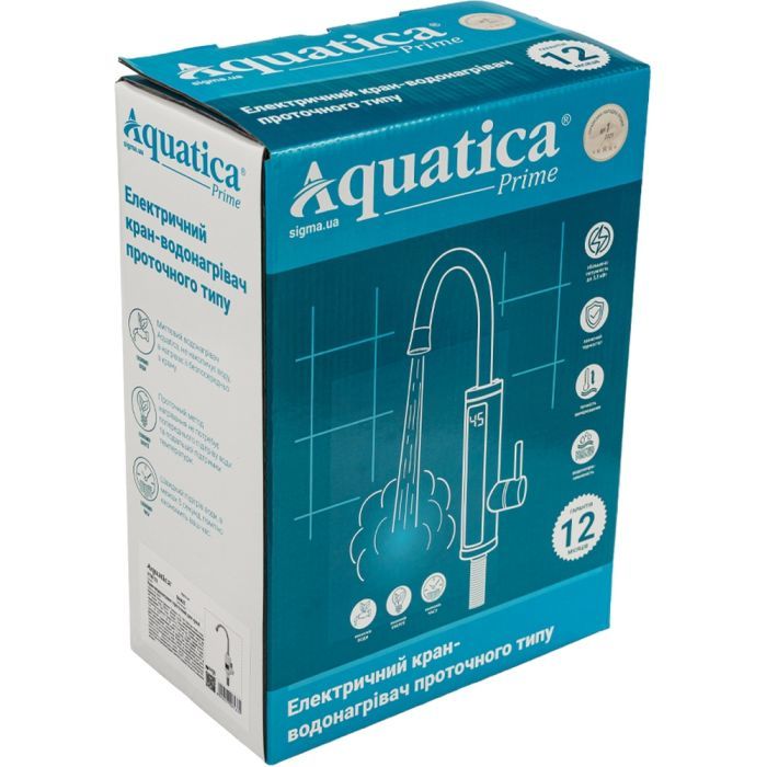 Проточный водонагреватель AQUATICA s96 3.3кВт для кухн (9796133) изображение 11