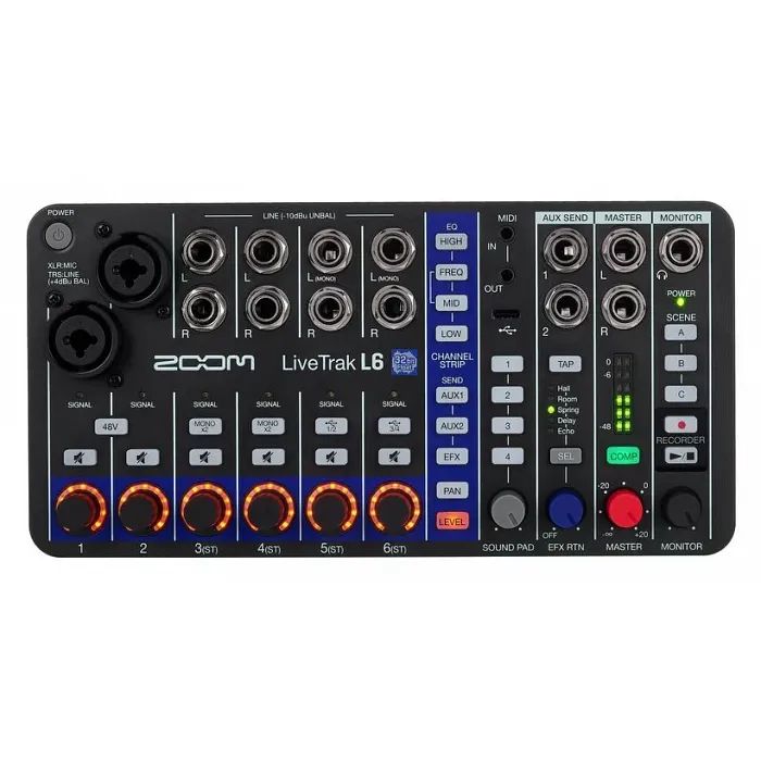 Мікшерний пульт Zoom LiveTrak L-6 (531031)
