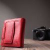 Гаманець ST Leather З натуральної шкіри Червоний (22726) зображення 10
