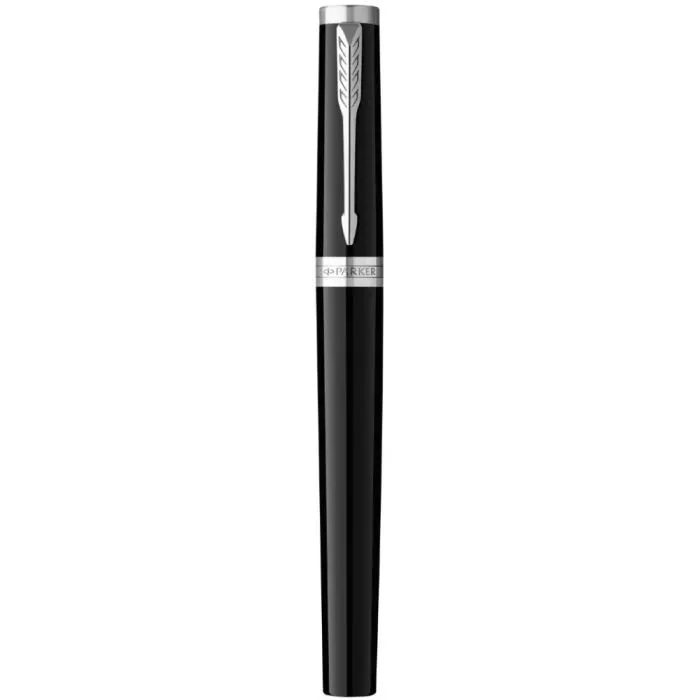 Ручка пір'яна Parker INGENUITY Black Lacquer CT FP F (60 111) зображення 2