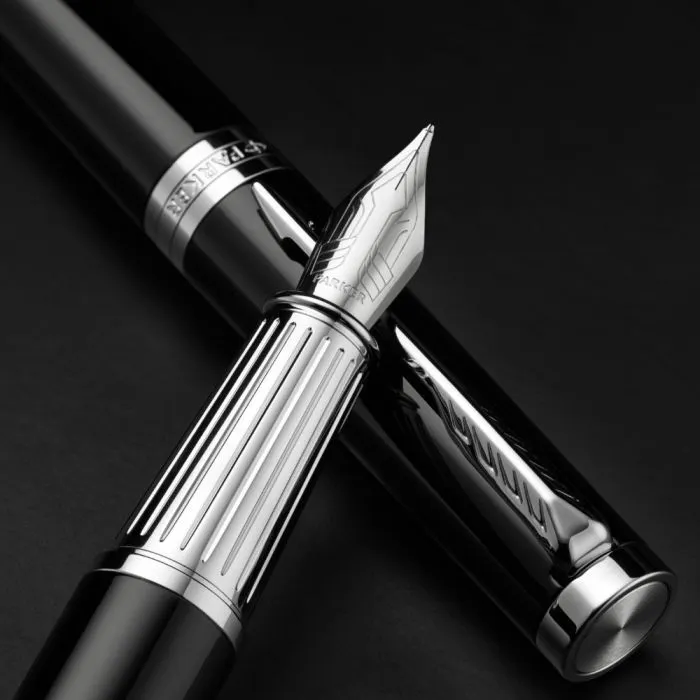 Ручка пір'яна Parker INGENUITY Black Lacquer CT FP F (60 111) зображення 7