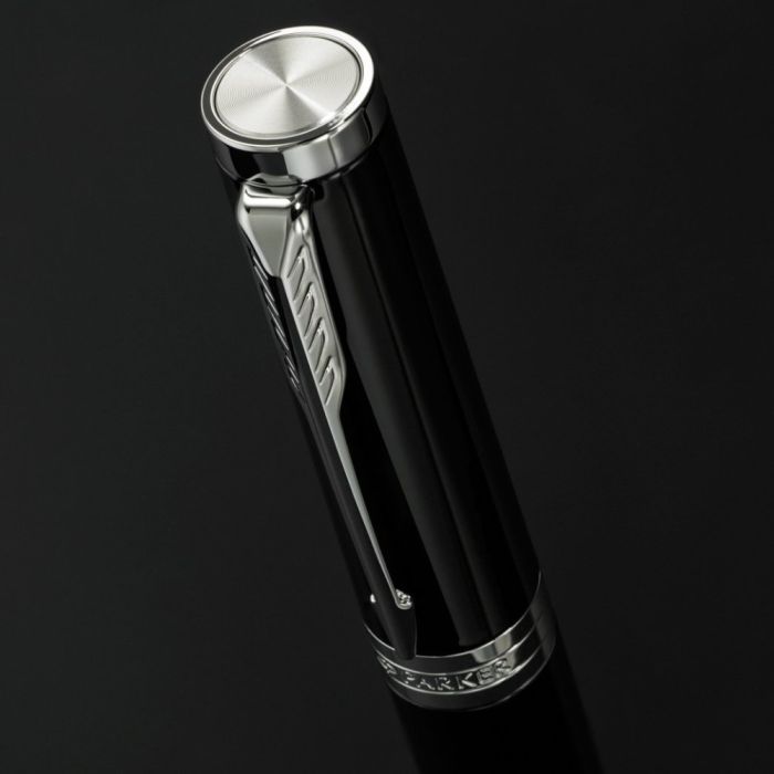 Ручка пір'яна Parker INGENUITY Black Lacquer CT FP F (60 111) зображення 8