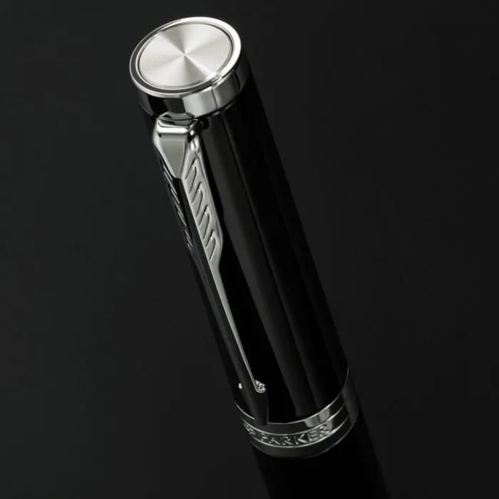 Ручка пір'яна Parker INGENUITY Black Lacquer CT FP F (60 111) зображення 8