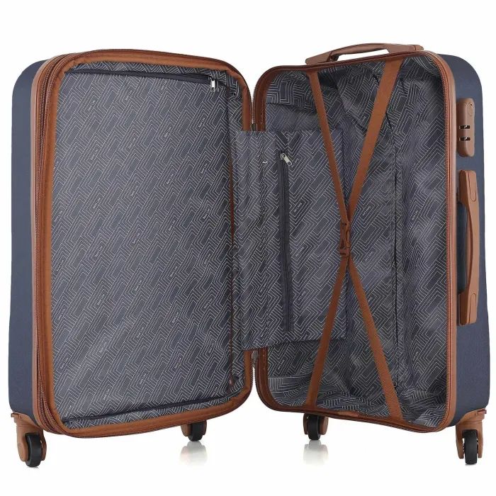Чемодан Semi Line 24" (M) Navy (T5712-2) (DAS302925) изображение 6