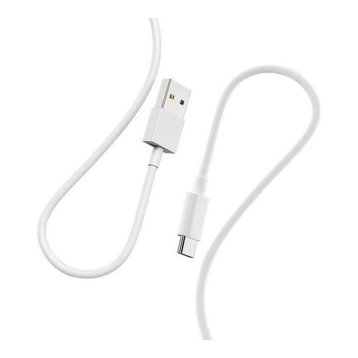 Дата кабель USB 2.0 AM to USB-C 1.0m 2.4A white Denmen (D22T-WH)