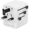 Зарядное устройство Canyon OnTour 20 2xUCB-C + USB-A EU/UK/US/AUS 20W White (CNS-TA20W1005W) изображение 5