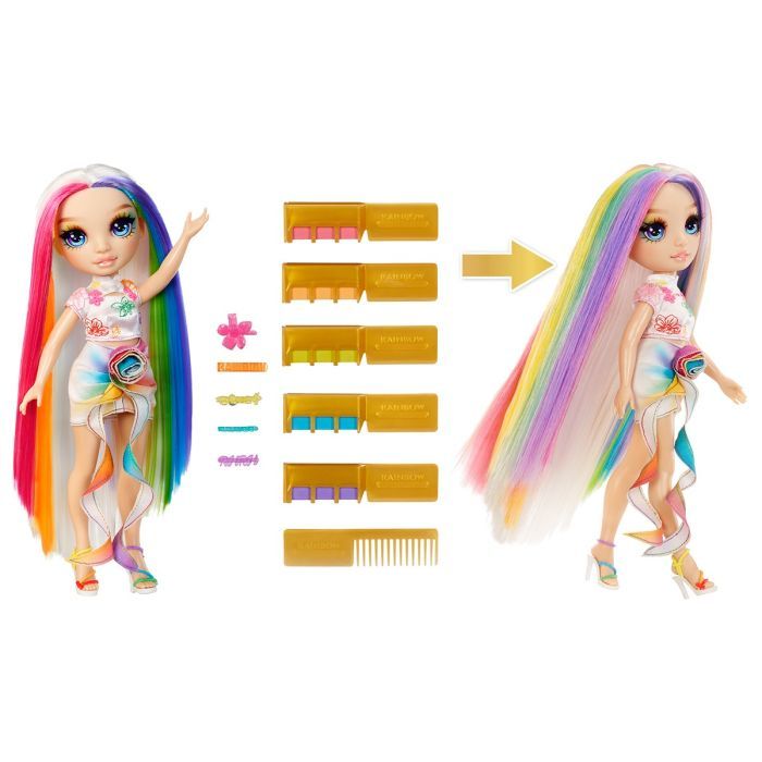 Кукла Rainbow High Крейда для волосся та стиль Амая (526780) изображение 3