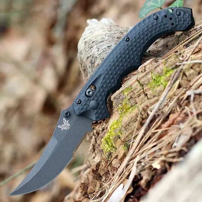 Нож Benchmade Mini Bedlam Serrated (865SBK) изображение 8