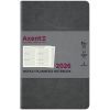 Еженедельник Axent датированный 2026 Partner City Soft 125х195, серый (8521-26-06-A) изображение 2