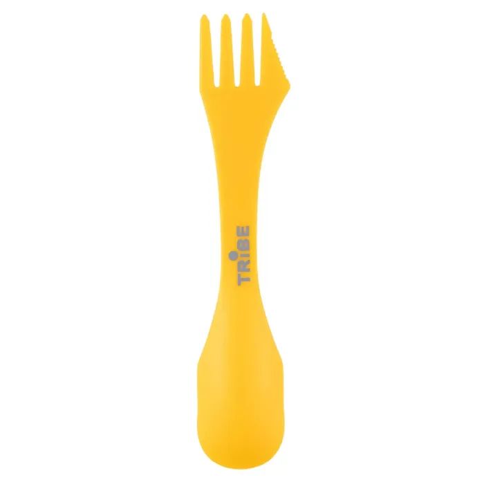 Ложка-вилка туристическая Tribe Spork пластикова yellow (T-FC-0031-yellow) > цены в Киеве и Украине Ложка-вилка туристическая Tribe Spork пластикова yellow (T-FC-0031-yellow)