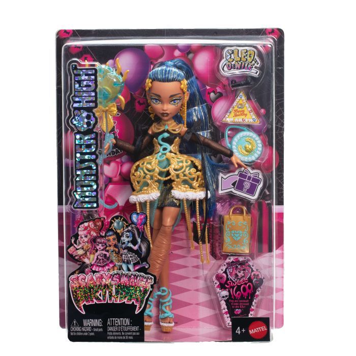 Кукла Monster High Страх какой сладкий день рождения Клео (JBG76) изображение 4