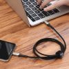Дата кабель USB-C to Lightning 1.0m 18W black Baseus (CATLSP-01) изображение 7
