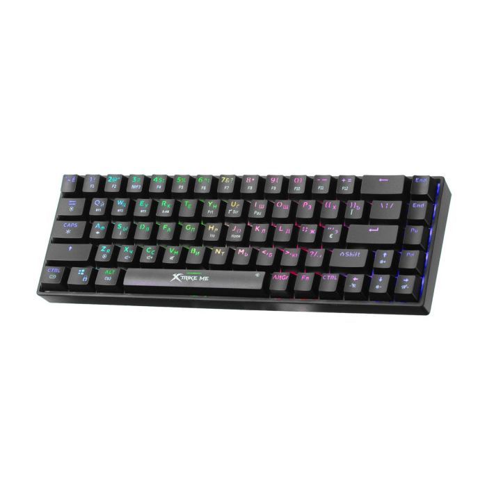 Клавіатура Xtrike ME GK-995W RGB Wireless/Bluetooth UA Black (GK-995WBKUA) зображення 4