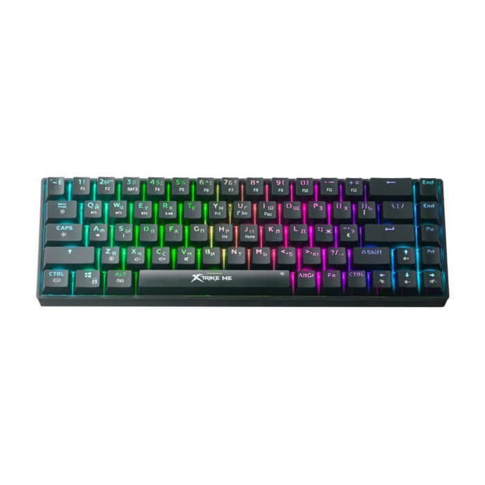 Клавіатура Xtrike ME GK-995W RGB Wireless/Bluetooth UA Black (GK-995WBKUA) зображення 6