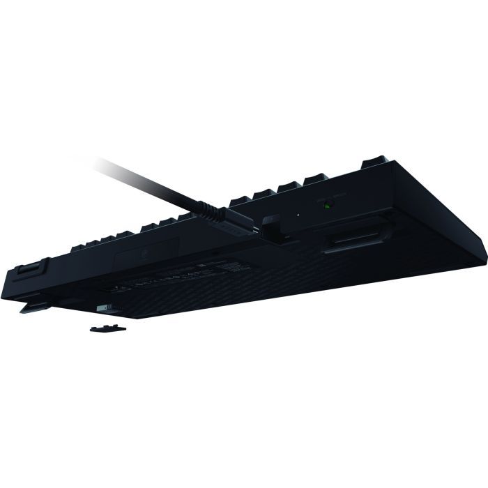 Клавиатура Razer BlackWidow V4 Low-Profile TKL Wireless/Bluetooth/USB Yellow switch UA Black (RZ03-05450100-R3M1) изображение 7