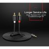 Кабель мультимедийный 3.5mm M to 2xRCA M 5.0m AV116 black Ugreen (10591) изображение 12 Кабель мультимедийный 3.5mm M to 2xRCA M 5.0m AV116 black Ugreen (10591) изображение 12