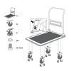 Візок вантажний Stanley до 300кг, розмір платформи 91х61см (SXWT-PC528) зображення 5