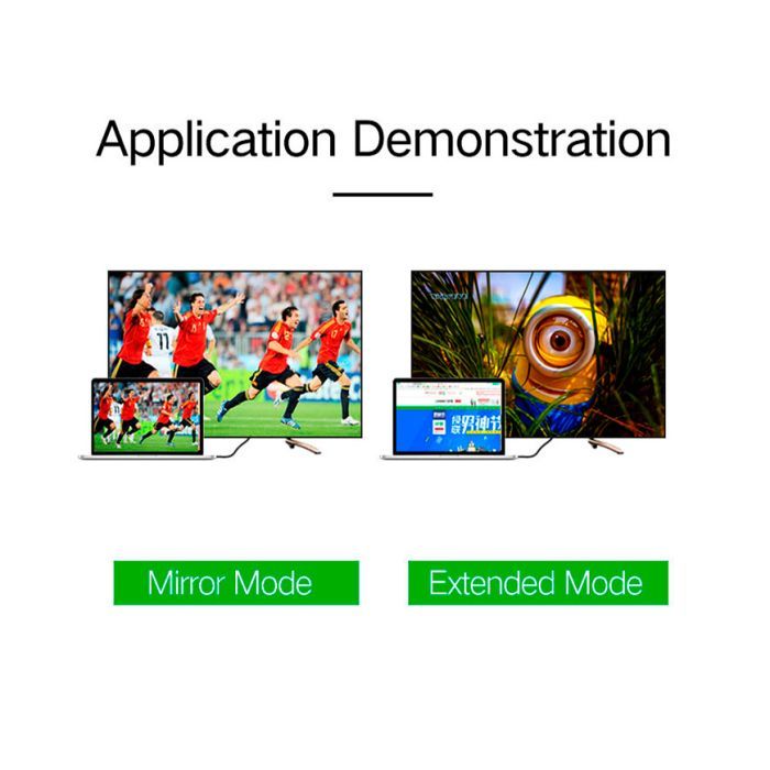 Кабель мультимедийный miniDisplayPort M to DisplayPort M 1.5m MD105 black Ugreen (10477) изображение 6