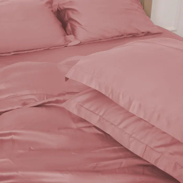 Постельное белье MirSon Tencel №02 Pink 2x160x220 Семейный Евро (2200009368615) изображение 4