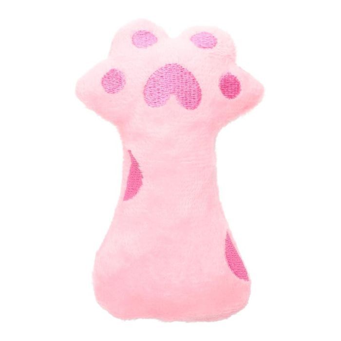 Игрушка для кошек Hippie Pet Лапка рожева 10.5 см (HIPCT2304053RO)