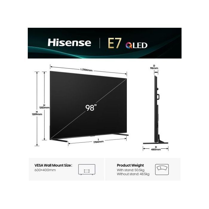 Телевизор Hisense 98E7Q изображение 11