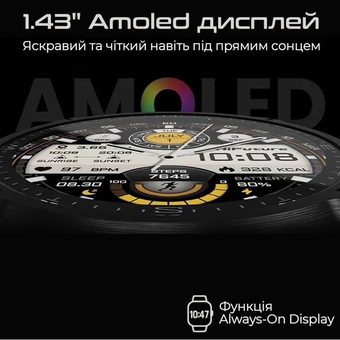 Смарт-часы HiFuture mix 3 black (mix3.black) изображение 2