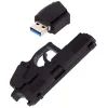 USB флеш накопичувач ColorWay Pistol 32 GB 3.0 Black (CW-USBPL32) зображення 3
