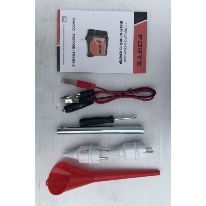 Генератор Forte інверторний FG4050i 3kW, стартер ручний, 6л. (148250) зображення 10