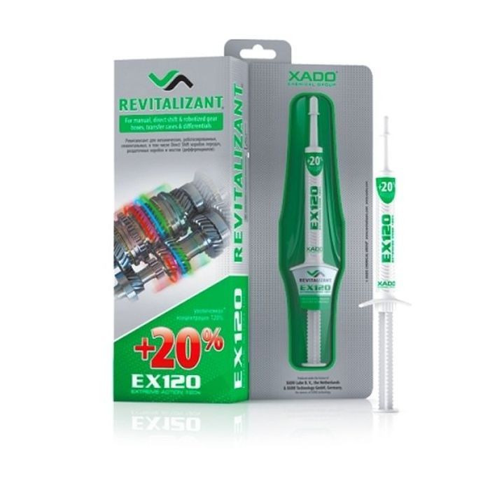 Присадка автомобильная Xado Ревіталізант для КПП і редукторів EX120 8мл (XA 12030_6)