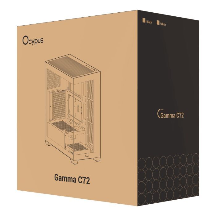 Корпус для ПК OCYPUS GAMMA C72 BK (GAMMA-C72-BKD000XX-GL) зображення 9